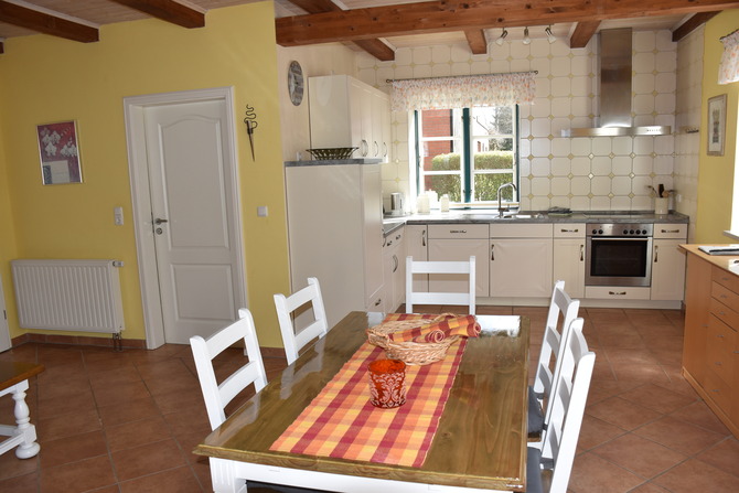 Ferienwohnung in Wangels - Bauernhof Blunck - K&uuml;che Schwalbe