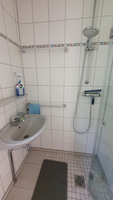 Ferienhaus in Te&szlig;mannsdorf - Ferienhaus Salzwiese - Dusch-, Waschplatz