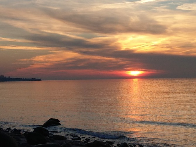 Ferienhaus in Rerik - Sischka - Sonnenuntergang an der Ostsee