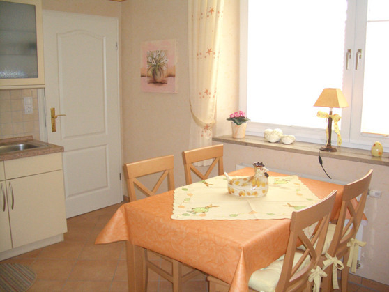 Ferienwohnung in S&uuml;ssau-Strand - Mama Mia - Modernen Wohnk&uuml;che