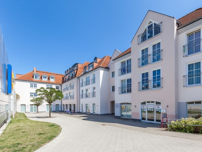 Ferienwohnung in K&uuml;hlungsborn - Haus Olymp - Hintereingang vom Haus