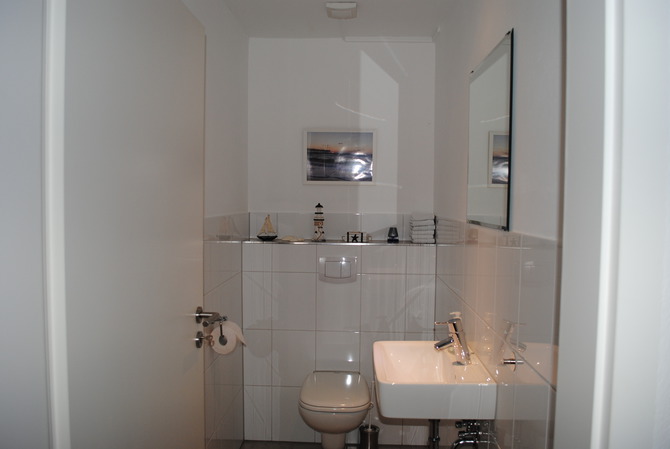 Ferienwohnung in D&ouml;hnsdorf - Haus am Steinwall - G&auml;stetoilette