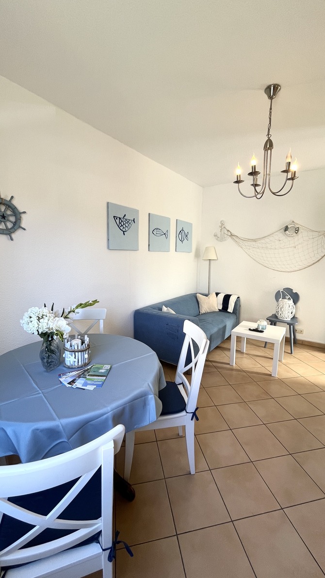 Ferienwohnung in Ostseebad Heringsdorf - Sonnenschein FeWo 1 - Wohnbereich