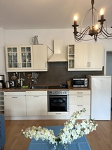 Ferienwohnung in Ostseebad Heringsdorf - Sonnenschein FeWo 2 - K&uuml;chenzeile