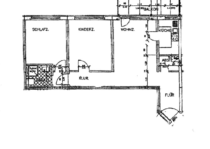 Ferienwohnung in Zinnowitz - D&uuml;nenstra&szlig;e Skibbe - Grundriss Wohnung