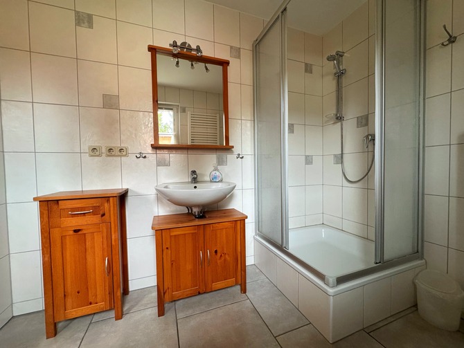 Ferienwohnung in Niederhagen - Sonne und Me(eh)r - Bad