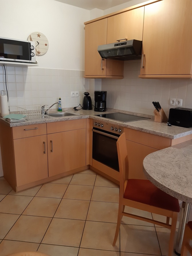 Ferienwohnung in Trassenheide - Seestern-Lilli - komplette K&uuml;chenzeile