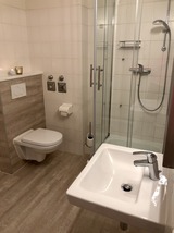 Ferienwohnung in Scharbeutz - Strandk&ouml;rbchen - Badezimmer Duschbad