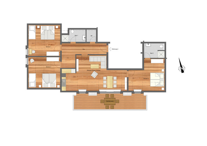 Ferienwohnung in Neustadt - S&uuml;dstrand IV - Bild 10