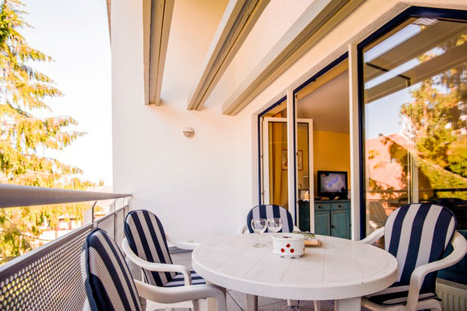 Ferienwohnung in Boltenhagen - Residenz D&uuml;ne III - Beispielbild Terrasse