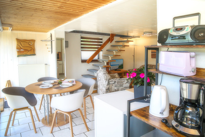 Ferienhaus in K&uuml;hlungsborn - Aphrodite - Wohnbereich