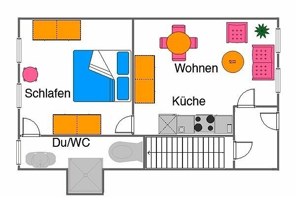 Ferienwohnung in Ostseeheilbad Zingst - Ihrgistern, FW 2 - Bild 6