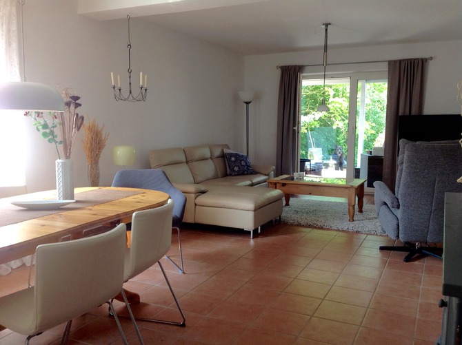 Ferienhaus in Ahrensb&ouml;k - Haus Bienenweide - Wohnbereich