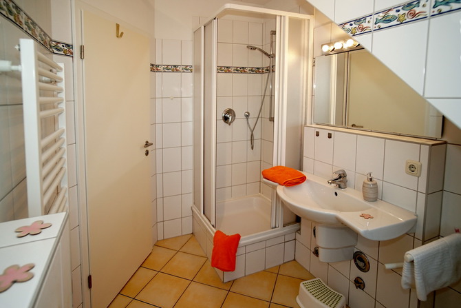 Ferienwohnung in Rerik - Zwergm&ouml;we - Dusche