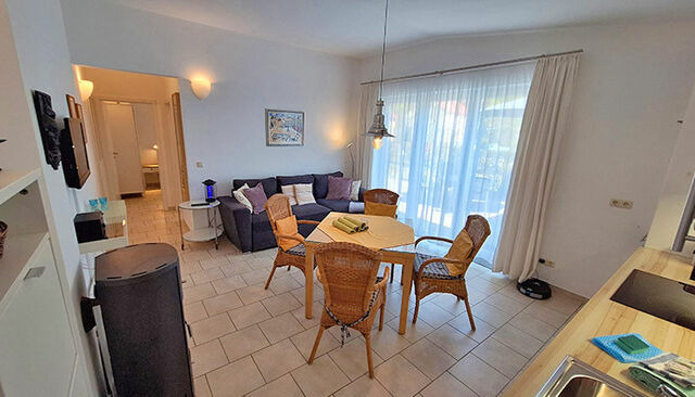 Ferienwohnung in Heringsdorf - Anna Whg1 BRINKMANNHAUS - fein und praktisch - fast am Strand, Terrasse, Grill - Bild 8