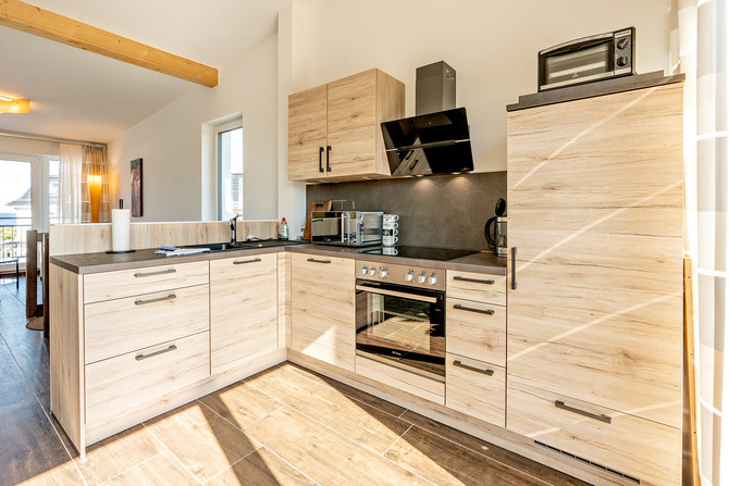 Ferienwohnung in B&ouml;rgerende - Appartement 5 - Traumblick - Einbauger&auml;te