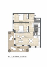 Ferienwohnung in K&uuml;hlungsborn - Ferienwohnung Leuchtturm - Riviera K&uuml;hlungsborn - Bild 12