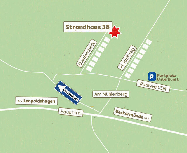 Bungalow in M&ouml;nkebude - Strandhaus 38 - Bild 16