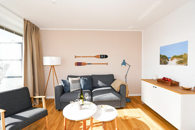 Ferienwohnung in Gr&ouml;mitz - Panorama Whg. 51 "D&uuml;nengras" - Bild 4
