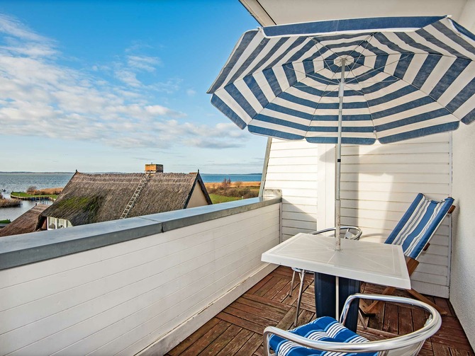 Ferienwohnung in Loddin - Aquarius Ferienwohnungen - Balkon oberste Etage