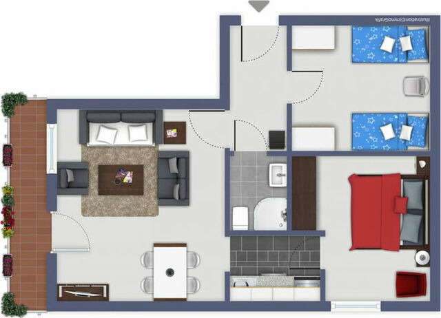 Ferienwohnung in Dahme - Zur sch&ouml;nen Aussicht - FW 9 - Bild 15