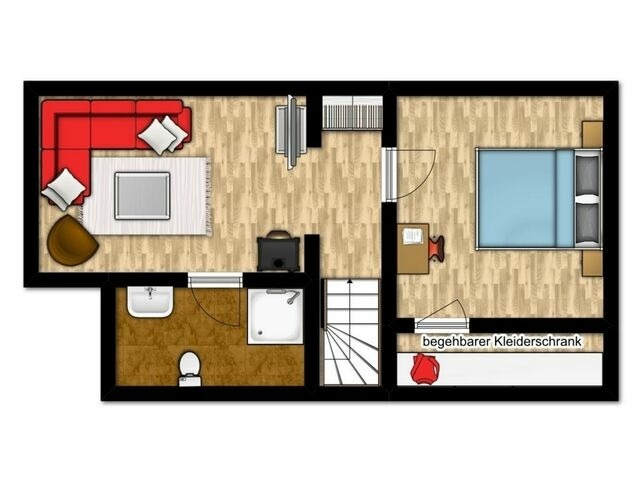 Ferienhaus in Wohlenberg - Reethaus Ostseeblick 1 - Bild 18