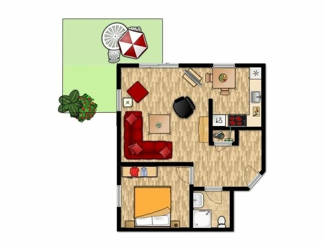 Ferienwohnung in Boltenhagen - Villa am Park Wohnung 8 - Bild 12